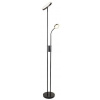 Rabalux 3240 LED stojacia lampa Ophus 1x18,5 W+4,5 W | 2110lm | 3000K - stmievateľné, čierna