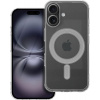 Clear Mag Cover Case With Camera Protection s MagSafe iPhone 16 Priesvitný