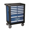 Dielensky vozík - Scheeppach Sch5909304900 Trolley (Workshop Trolley - skrinka na náradie - 7 zásuviek)