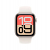 Apple Watch SE 3 GPS + Cellular 44mm Starlight Aluminium Case with Starlight Sport Band - S/M (MEPE4MP/A)