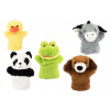 Teddies Maňásek zvířátka plyš 23 cm mix druhů