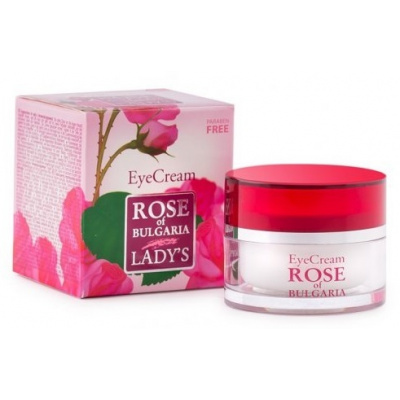 Očný krém z ružovej vody Rose of Bulgaria 25 ml