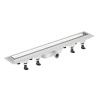 POLYSAN TILE 72 x 12,3cm sprchový žľab / odtokový kanálik s roštom pre dlažbu, plast, 72837