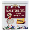 Panettone Valentino s čokoládou Elegantný darček Nezabudnuteľná chuťová plechovka