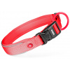 Obojok pes PREMIUM Nylon 15mm/25-30cm červená Zolux