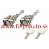Citroen C4 10/04- 2x klúč+2x zámok