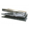 Dvojosý sínusový magnetický upínač 150x350 mm pre uhlové brúsenie a EDM , Fixar SINEC150350