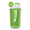 Šejker 600ml priehľadný - Zelená