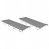 Poľné lôžko Shumee 180 cm x 60 cm sivá