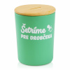Sklenená pokladnička - Šetríme pre drobčeka 1ks