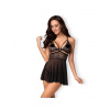 Erotické šatičky OBSESSIVE 838-BAB-1 BABYDOLL & THONG