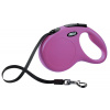 Flexi.de Vodítko Flexi Classic S 5m (max 15kg) pásik ružová