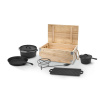 Liatinový kotlíkový hrniec Dutch Oven set hrncov 7 kusov Grill Meister (Liatinový kotlíkový hrniec Dutch Oven set hrncov 7 kusov Grill Meister)