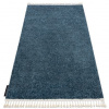 Eoshop Koberec BERBER 9000 modrý - střapce, Maroko, Shaggy (Velikost: 200x290 cm)