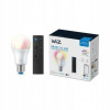 WiZ SET 1x LED žiarovka E27 A60 8W (60W) 806lm 2200-6500K RGB IP20, stmívate
