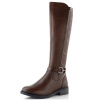 Remonte hnedé hladké čižmy D2W77-25 - 40
