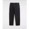 Čierne nohavice VANS DRILL CHORE AVE RELAXED CARPENTER DENIM PANTS PIRATE BLACK Veľkosť nohavíc: 34