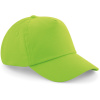 Beechfield Kšiltovka B 10B Original, 5 panelová, dětská COT53010B04299-lime green UNI Zelená lime