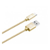 ALIGATOR PREMIUM Datový kabel 2A, USB-C zlatý (DATKP09)