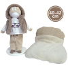 Llorens M738-99 oblečenie pre bábiku bábätko NEW BORN veľkosti 40-42 cm