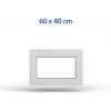 etila.sk - Plastové okno 60 x 40 cm ( 600 x 400 mm ) biele fixné (neotváravé)