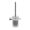 Hansgrohe AddStoris WC kefa nástenná, matné sklo/chróm 41752000-HG