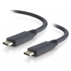 PremiumCord USB-C kabel ( USB 3.2 generation 2x2, 5A, 100W, 20Gbit/s ) černý, 1m ku31ch1bk