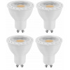 Žiarovka, žiarivka - LED žiarovka GU10 9W = 70 W biela teplá 4 kusy (LED žiarovka GU10 9W = 70 W biela teplá 4 kusy)
