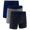 Under Armour Perf Tech Cotton 6in 3 Pack - Midnight Navy/Steel Full Heather/Castlerock XXXXXL