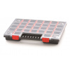 Plastový organizér 32 priehradok (prepážky) NORS 399x303x50 mm