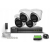 Sada na monitorovanie kamery 4x IPCAM-T4-30DL 4MPx Dual-Light 30 m HiLook
