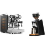 Rocket Espresso Appartamento, black/copper + Eureka Mignon Zero 65 Speedy, CR black