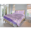 Bavlnené obliečky v jasnej fialovej farbe 1x 140/200, 1x 90/70