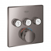 Grohe Grohtherm SmartControl Termostatická batéria pod omietku, 3 ventily, Hard Graphite 29126A00-GR