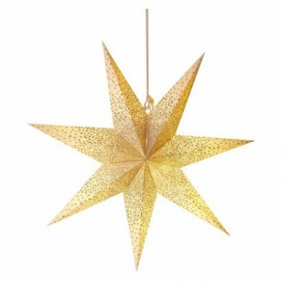 EMOS Vianočná dekorácia 1xE14/25W/230V pr. 60 cm zlatá EMS683