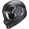 Prilba Scorpion EXO-COMBAT EVO Ram Matt Black Silver Veľkosť: XL (61-62 cm)