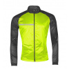 Bunda FORCE WINDPRO neprofuk fluo-čierna 3XL