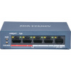 Hikvision DS-3E0105P-E/M(B) 4 Port Fast Ethernet Unmanaged POE Switch (DS-3E0105P-E/M(B))