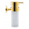 Duravit Starck T Dávkovač mydla s držiakom, matné sklo/zlatá 0099353400