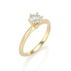 Briliantový prsteň solitaire - žlté zlato 22187B/ZX Veľkosť: 60