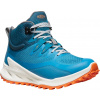 Dámske topánky Keen Wmns Zionic Mid Wp Fjord Blue/Tangerine|38