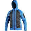 Bunda Dayton softshell modro-šedá XL