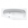 Kaldewei Advantage - Asymetrická vaňa Mini ľavá 832, 1570x 75/50 cm, antislip, biela 224830000001