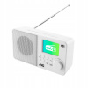 Sieťovo-batériové rádio DAB+, FM JVC RA-E611W-DAB