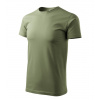 Tričko Basic 129 - 3XL, 09 - khaki