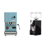 Profitec GO, blue + Eureka Mignon Silenzio, CR black
