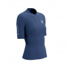 Compressport tričko Trail Postural - dámské - modrofialové Velikost: S