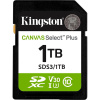 KINGSTON 1TB SDXC 150MB/s Read, UHS-I Speed Class, U3, V30 Gen3 SDS3/1TB