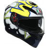 Prilba AGV K-3 SV Bubble Blue White Yellow Fluo Veľkosť: XS (53-54 cm)