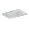Geberit iCon Umývadlo, 90x48x16 cm, s prepadom, s otvorom na batériu, biela 501.840.00.1